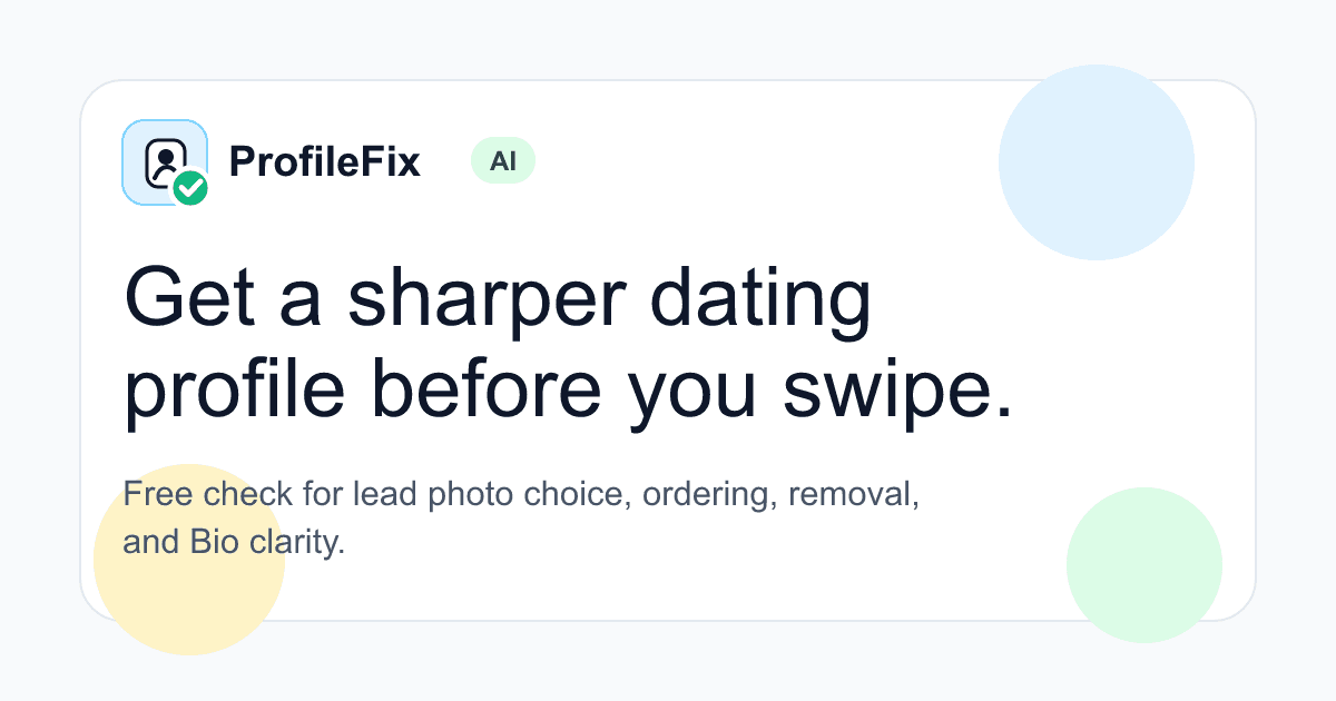 Sample Bumble photo analysis report preview